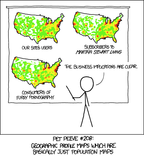 xkcd heatmap