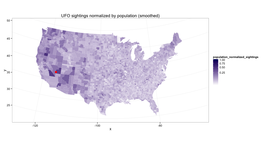 my ufo heatmap